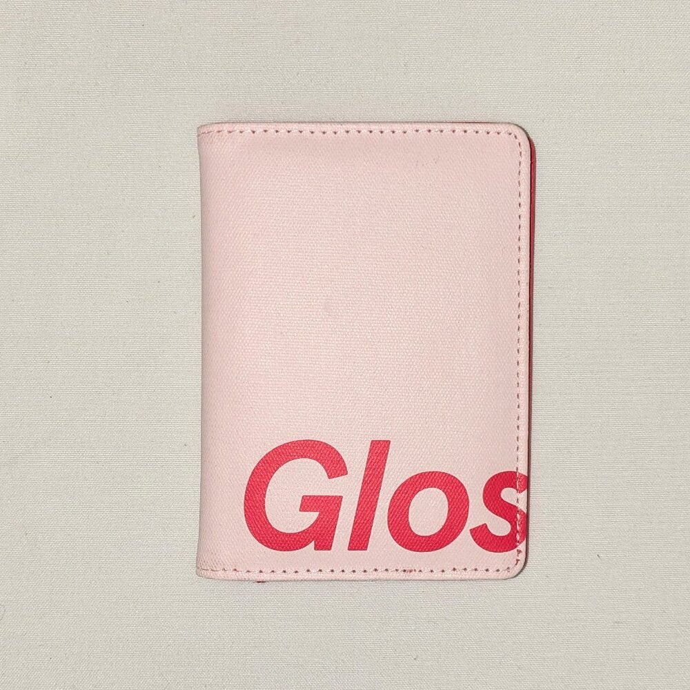 SOLD Glossier Passport Cover EUC
